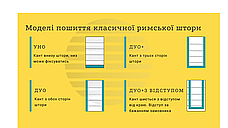 Римська штора з однотонної тканини рогожка фіолетова, фото 6