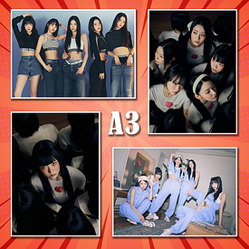 Плакати А3 Le Sserafim