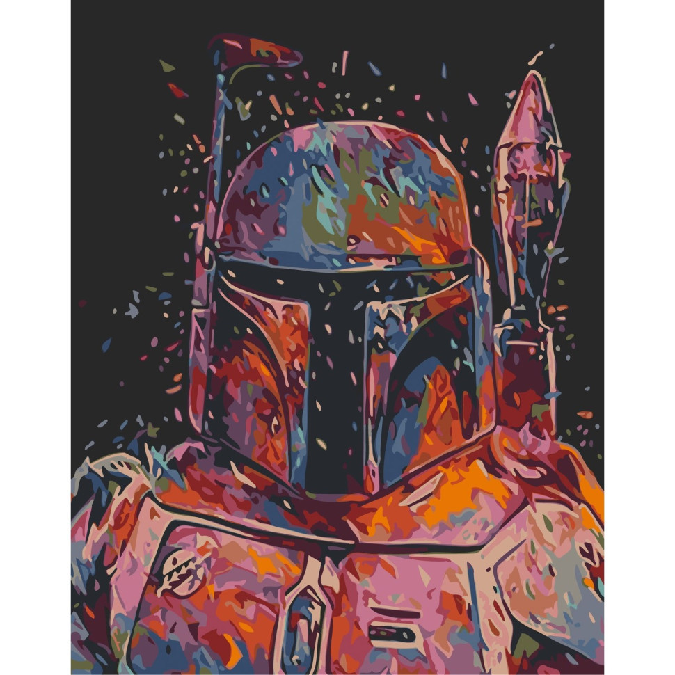 Картина за номерами Мандалорець. Зоряні війни 40*50 см Art Craft 16013-AC