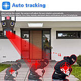 Охоронна поворотна Wi-Fi IP камера Overscam Smart 8k з 10-x оптичним зумом IPC360 Home, фото 7