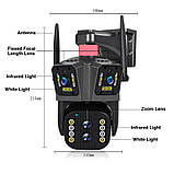 Охоронна поворотна Wi-Fi IP камера Overscam Smart 8k з 10-x оптичним зумом IPC360 Home, фото 10