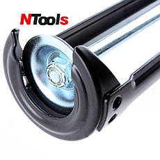 Посилений вичавний пістолет NTools HKS Deluxe з подачею 12:1 та поворотним утримувачем для картриджів 310мл, фото 5