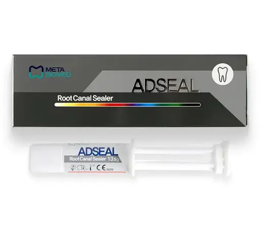 Adseal, силер на основі епоксидних смол для пломбування каналів, 13,5г. Meta Biomed, фото 2