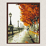 Картина за номерами Осіння набережна. пейзаж 40*50 см Art Craft 11005-AC, фото 3