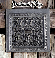 Дверцята прочисна 160х160 чувунна. Тюльпан знімна без петель, сажотруса