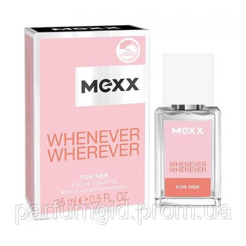 Оригинальные женские духи Mexx Wherever Wherever For Her (Мекс Веревер ...