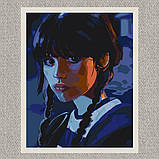 Картина за номерами Холодний погляд Венздей 40*50 см Art Craft 10406-AC, фото 3
