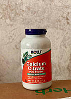 Цитрат кальция Кальций цитрат NOW Foods Calcium Citrate 227г