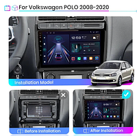 Junsun 4G Android магнитола для для Volkswagen VW polo 2012-2018