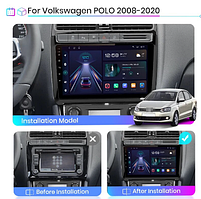 Junsun 4G Android магнітолу для Volkswagen VW polo 2012-2018