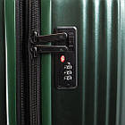 Валіза дорожня 3 в 1 трійка 77 * 50 см на колесах полікарбонат у різних кольорах Cans Пудра, фото 5