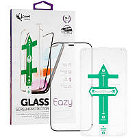 Защитное стекло Krazi Eazy EZFT01 + Installation frame for iPhone 12/12 Pro Black