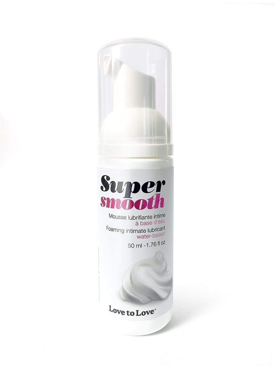 Розпад!!! Піноподібне мастило на водній основі Love To Love SUPER SMOOTH (50 мл) (cрок 07.2024)