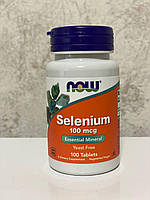 Селен NOW Foods Selenium Селен 100мкг 100таблеток