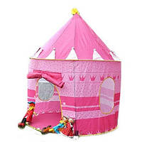Детская игровая палатка "Замок" Розовая