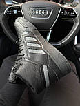 Зимові чоловічі кросівки Adidas Drop Step High з хутром зима теплі високі чорні. Живе фото, фото 5