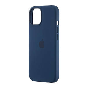 Чохол Silicone Case with MagSafe & SplashScreen iPhone 15 Storm Blue, фото 1