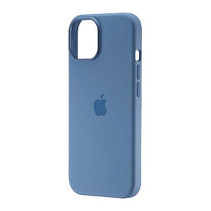 Чохол Silicone Case with MagSafe & SplashScreen iPhone 15 Winter Blue, фото 1