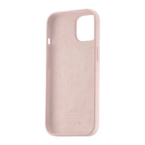 Чохол Silicone Case with MagSafe & SplashScreen iPhone 15 Light Pink, фото 4