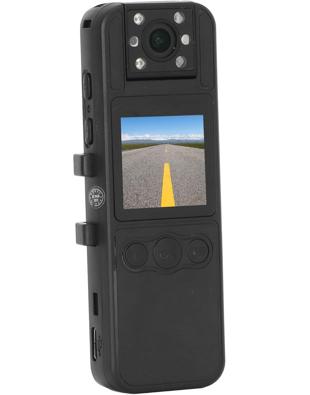 Нагрудна камера відеореєстратор WH82 1080 FHD з поворотним об'єктивом, фото 1