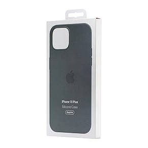 Чохол Silicone Case with MagSafe & SplashScreen iPhone 15 Plus Cypress, фото 3