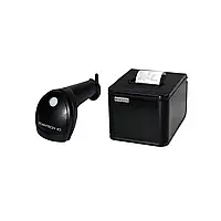 Комплект торгового оборудования "Все в 1" (Принтер чеков GEOSYS XP-C58H + Ручной сканер штрихкода LG 610 )