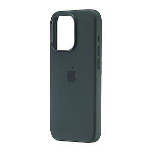 Чохол Silicone Case with MagSafe & SplashScreen iPhone 15 Pro Cypress, фото 1
