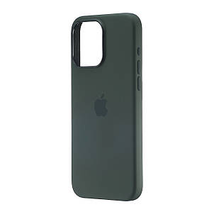 Чохол Silicone Case with MagSafe & SplashScreen iPhone 15 Pro Max Cypress, фото 1
