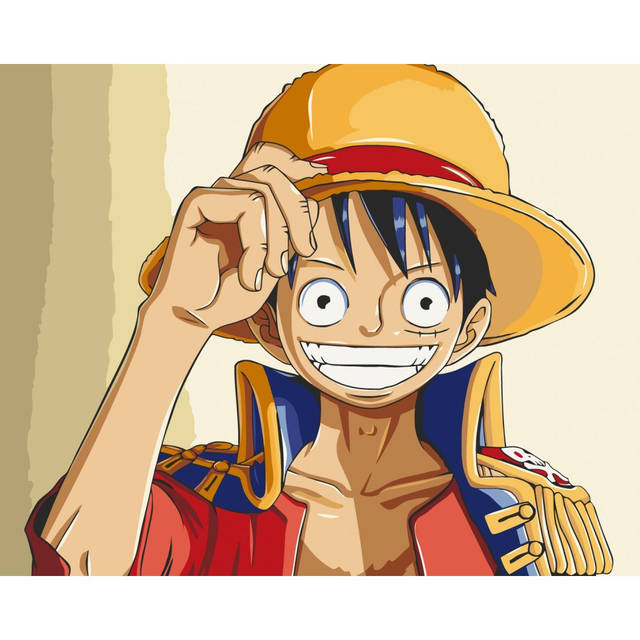 i r haroページ Картина по номерам Луффи Соломенная Шляпа. Аниме Ван Пис 40*50 см