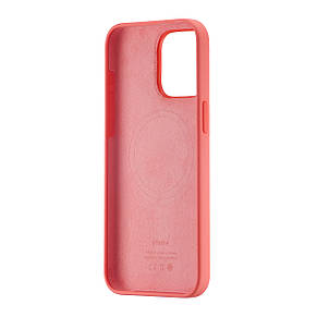 Чохол Silicone Case with MagSafe & SplashScreen iPhone 15 Pro Max Guava, фото 4