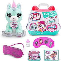 Інтерактивна іграшка Pets Alive Pet Shop Surprise Повторюшка спальниця Unicorn 9532E