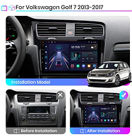 Junsun 4G Android магнітола для Volkswagen Golf 7 2013 2014 2015 2016 2017 wifi