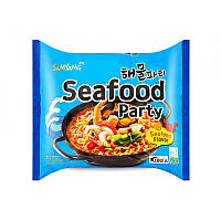 Локшина швидкого приготування з морепродуктами Seafood Party SAMYANG 125 г