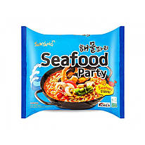 Локшина швидкого приготування з морепродуктами Seafood Party SAMYANG 125 г