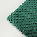 Плюш Minky колір пляшки 350 г/м2 №м-84, фото 6