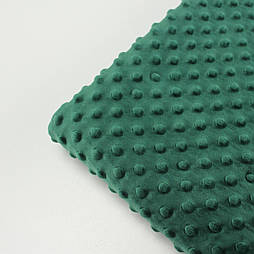 Відріз плюшу Minky колір пляшки 100*80 350 г/м2 № м-84