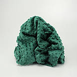 Плюш Minky колір пляшки 350 г/м2 №м-84, фото 5