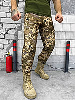 Зимние штаны пиксель, теплые военные штаны на ризинке, брюки тактические пиксель утепленные gs739