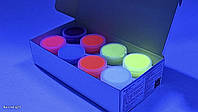 Флуоресцентная краска для ткани Acmelight набор 8 цветов