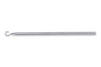 Вспомогательный инструмент с крючком для ношения ювелирных изделий, серебро, 15.3 см