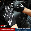 Фітнес рукавиці для тренуваньfull finger  Sport Black (M розмір), фото 3