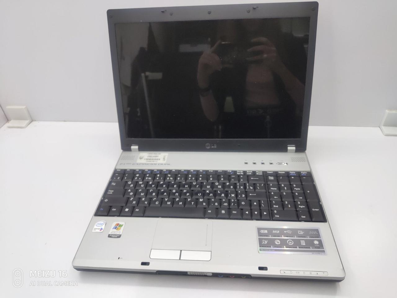 Б/В, ноутбук, LG FS Express Dual, 2 потоки, ОЗУ 2 Гб, HDD 160 Гб