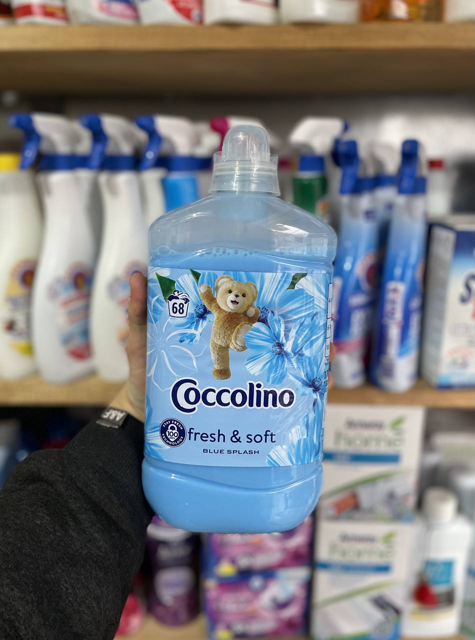 Ополіскувач для дитячої білизни Coccolino Blue Splash 1.7 л (68прань)