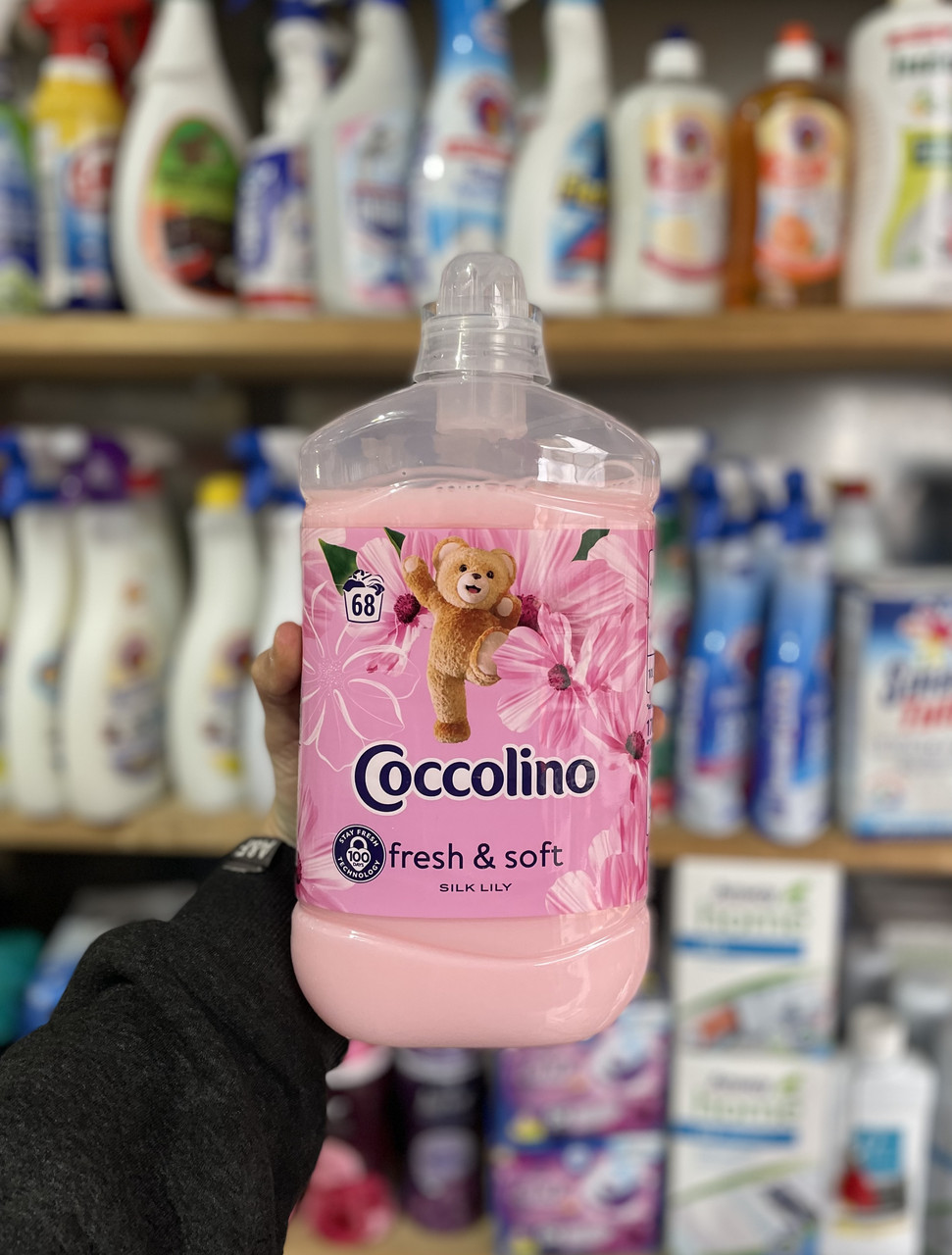 Кондиціонер для прання Coccolino Silk Lily 1.7л (68прань)