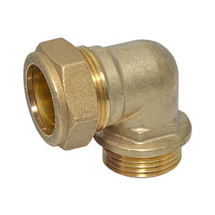 Коліно затискне із зовнішньою різьбою Comisa 15мм x 1/2" (83.02.016)