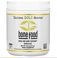 California Gold Nutrition, Bone Food, добавка для поддержки здоровья костей и суставов, 411 г (14,50 унции)