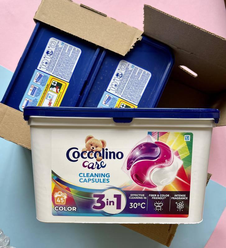 Гель-капсули Coccolino Care для дитячої білизни, 45 шт