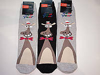 Шкарпетки чоловічі махрові зимові модель Веселий Олень