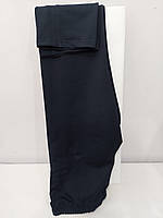 Женские прогулочные трикотажные брюки SOCCER Турция тёмно-синие прямые 70 хлопок