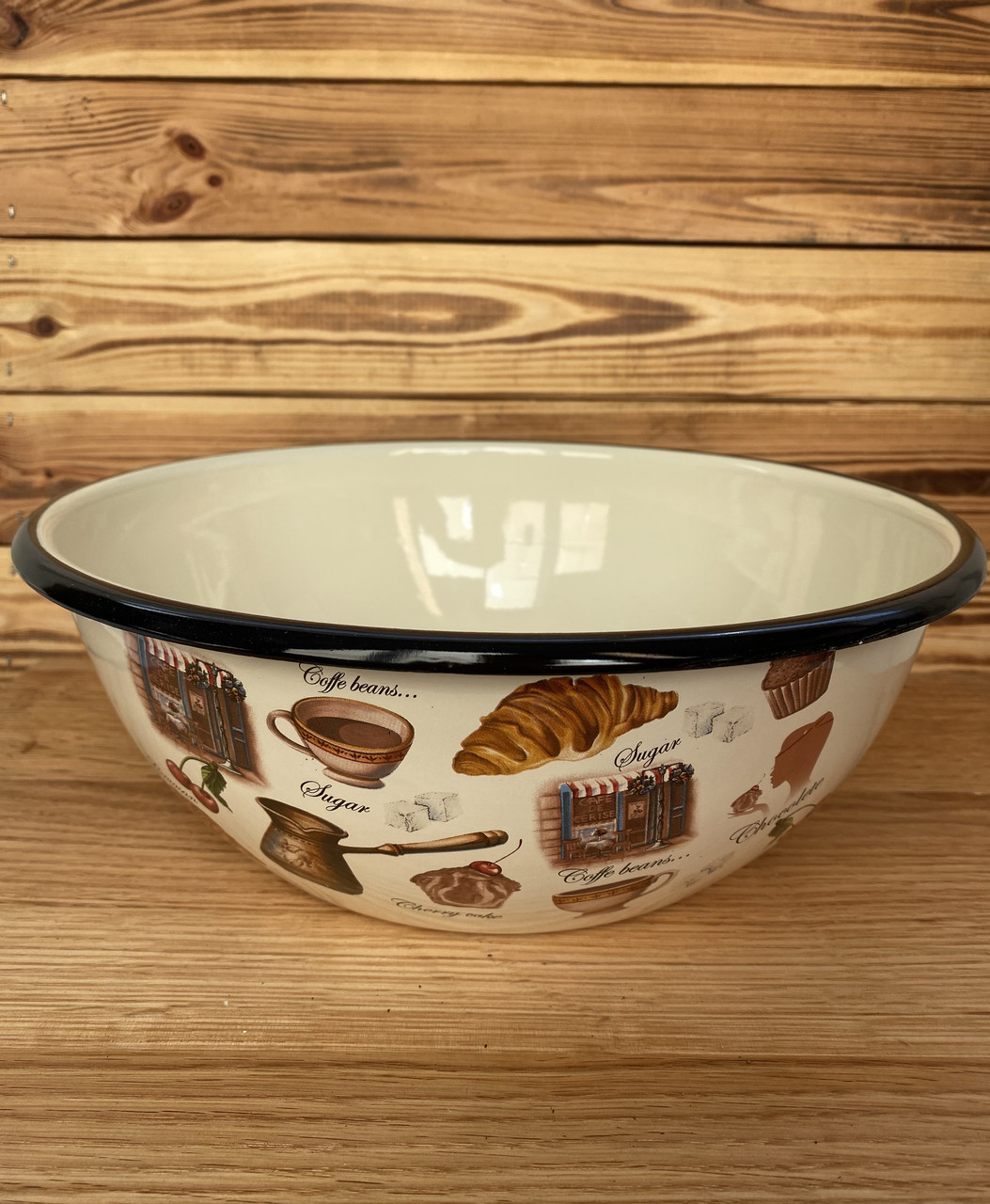 Миска емальована 4л Кафе Де Шері Idilia 0314/2